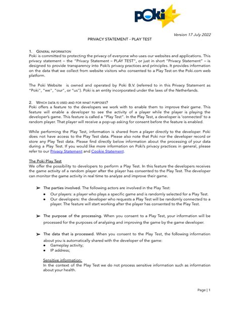 poki.com online|Privacy Statement Parents .